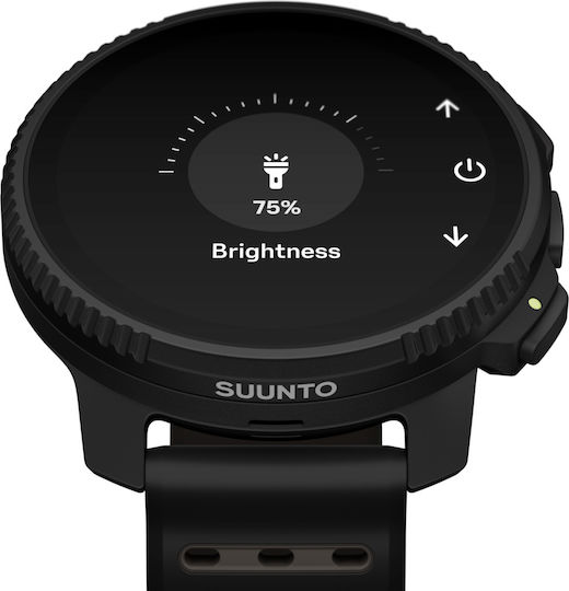 Suunto Vertical 2 48mm Waterproof Smartwatch with Heart Rate Monitor (All Black)