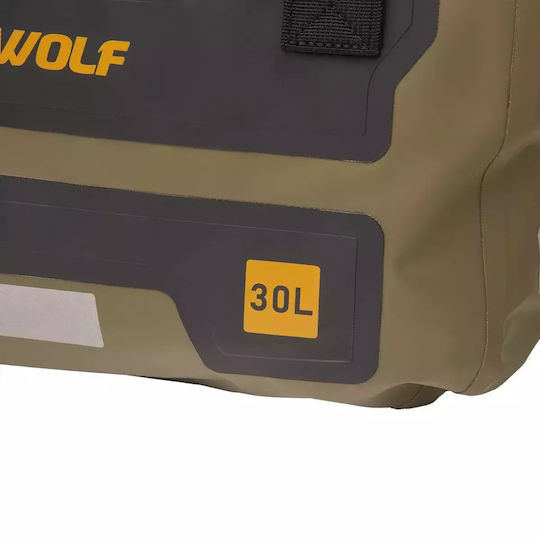 Motowolf Motorcycle Saddle Bags Set 30L in Green Color