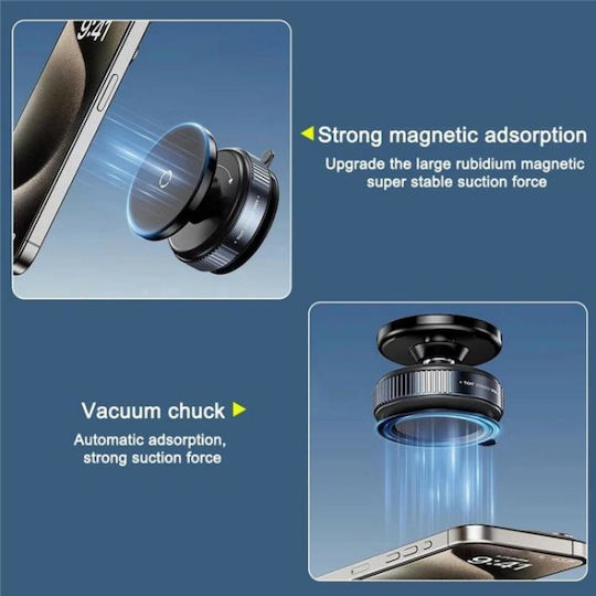 Car Mobile Mount with Magnet White