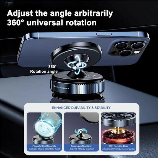 Car Mobile Mount with Magnet White