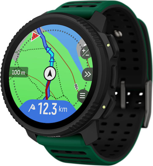 Suunto Vertical 2 48mm Waterproof Smartwatch with Heart Rate Monitor (Pine Green)