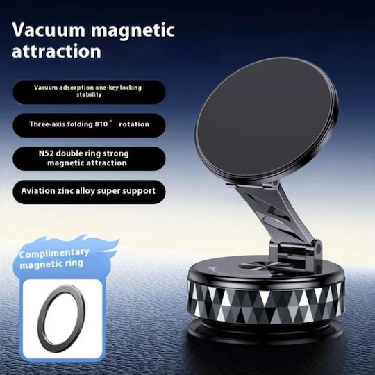 Suport Auto pentru Telefon cu magnet Argint