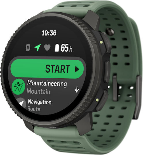 Suunto Vertical 2 48mm Rezistent la apă Smartwatch (Titanium Sage)
