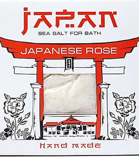 Japan Bath Salt Japanese Rose 450g White 4750903000107