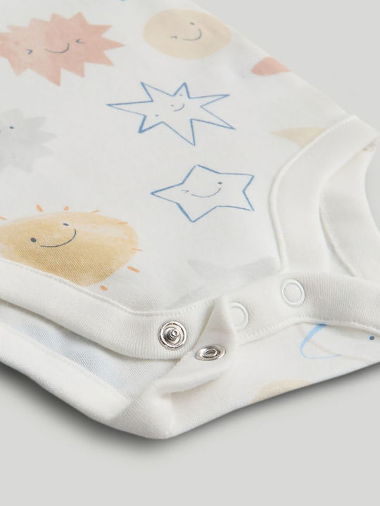 Mothercare Комплект Бебешко Боди Къс ръкав Blue 5бр
