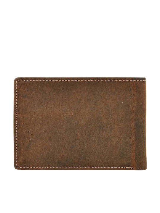 Men's Wallet with RFID Tabac Brown
