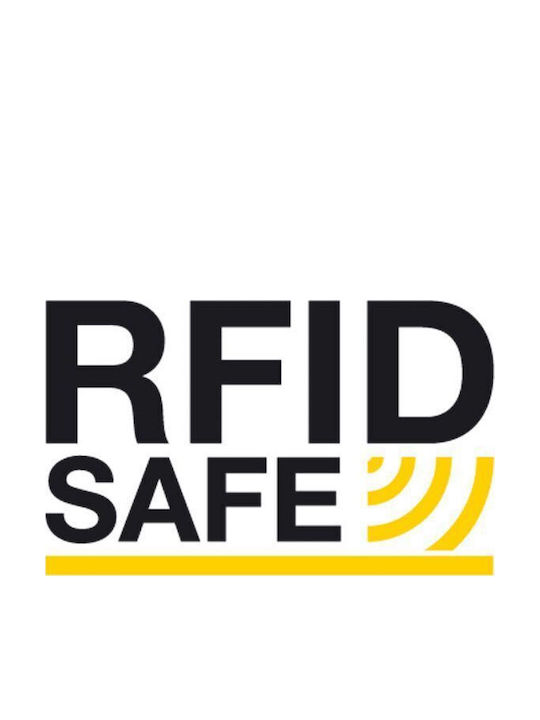 Leder Herren Geldbörse Reise mit RFID Tabac Braun