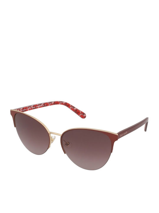 Kate Spade Women's Sunglasses with Red Metal Frame and Red Lens IZARAGSC9AF73