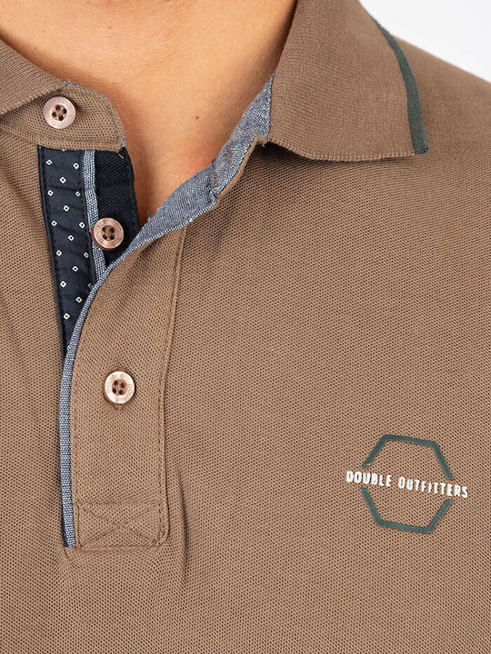 Polo Long Sleeve Blouse Brown