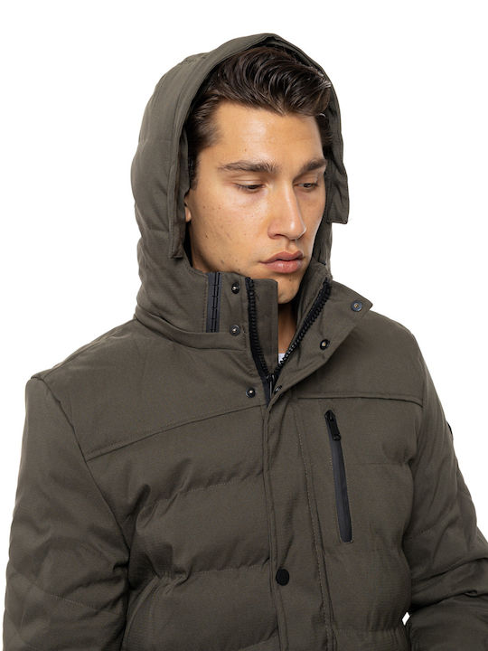 Μπουφάν Puffer Khaki