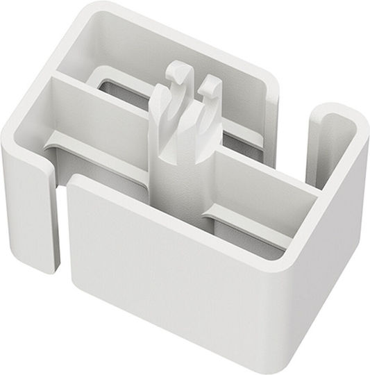 Neomounts Cable Spine Organizer Sit Stand Desk Frames Magnet Mounted White