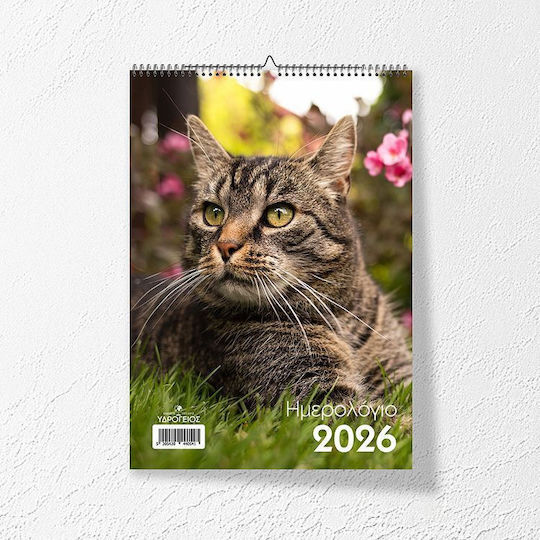 Υδρόγειος Μηνιαίο Planner 2026 17x24εκ. (Διάφορα Σχέδια)