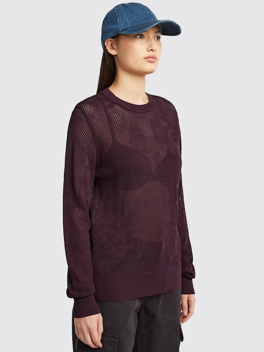 Women's Sweater Cotton Red