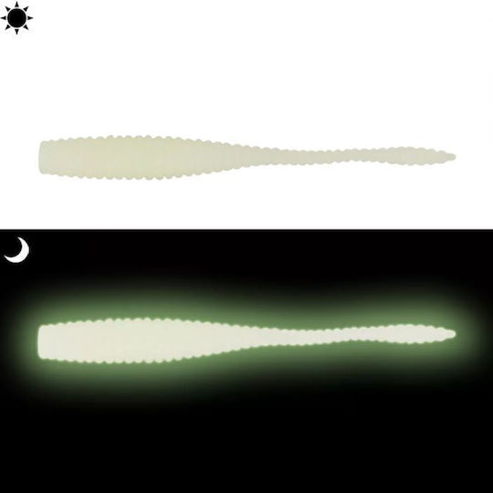 Silicone Zeox Pixie Tail 4.4cm #101 Glow