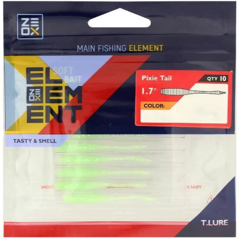Siliconat Zeox Pixie Tail 4.4cm #103 Glow Roz Fluorescent