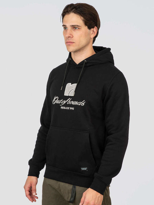 Sweatshirt mit Kapuze Black