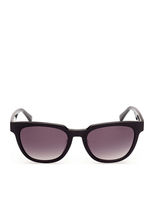 Gant Women's Sunglasses with Black Plastic Frame and Gray Gradient Lens GA7192 01B