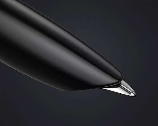 Parker Πένα Γραφής Fine από Ατσάλι με Μαύρο Μελάνι