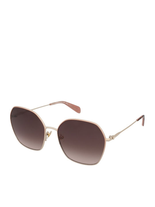 Kate Spade Feminini Ochelari de soare cu Rose Gold Cadru și Maro Degrade Lentilă Kenna/G/S AU2/HA