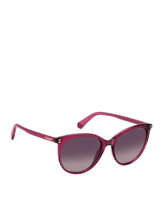 Polaroid Feminini Ochelari de soare cu Roz Cadru și Violet Degrade Lentilă PLD6231/S QHO/JR