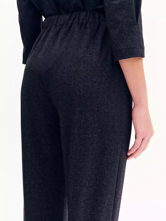Damen Stoff Hose Gray