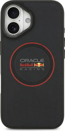 Red Bull Meshed Red Ring And Metal Buttons Magsafe Back Cover Metallic Navy Blue (iPhone 17)