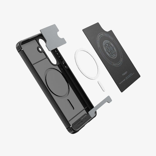 Spigen Core Armor (MagFit) Back Cover Σιλικόνης 2mm Μαύρο (Galaxy S25 FE)