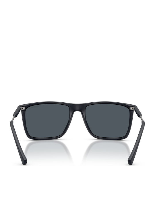 Armani Exchange Men's Sunglasses with Black Plastic Frame and Gray Lens AX4160S 838087