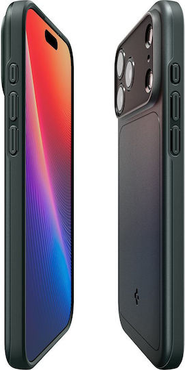 Spigen Thin Fit MagSafe Back Cover Plastic / Silicon Abyss Green (iPhone 17 Pro)