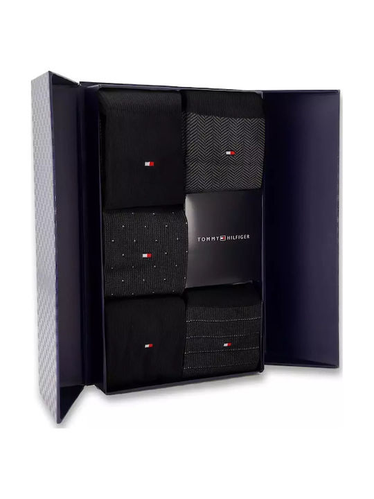 Tommy Hilfiger Ανδρικές Μονόχρωμες Κάλτσες Μαύρες 5Pack Tommy Hilfiger Ανδρικές Μονόχρωμες Κάλτσες Μαύρες 5Pack