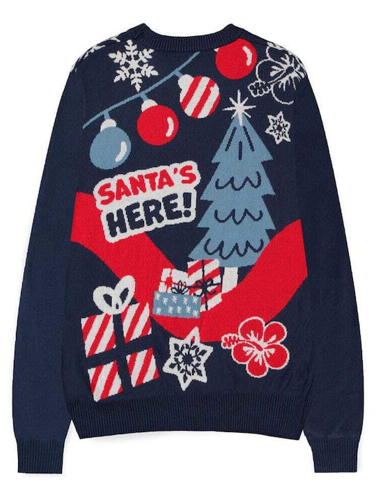 Lilo & Stitch Offiziell Hochwertiger Lizenzierter Kapuzenpulli Stitch Santa Weihnachten Lilo & Stitch Offiziell Hochwertiger Lizenzierter Kapuzenpulli Stitch Santa Weihnachten