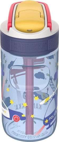 Kambukka Bottle Thermos 400ml Police Patrol with Mouthpiece and Straw
