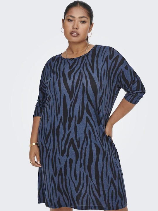 Rochie Midi Albastră