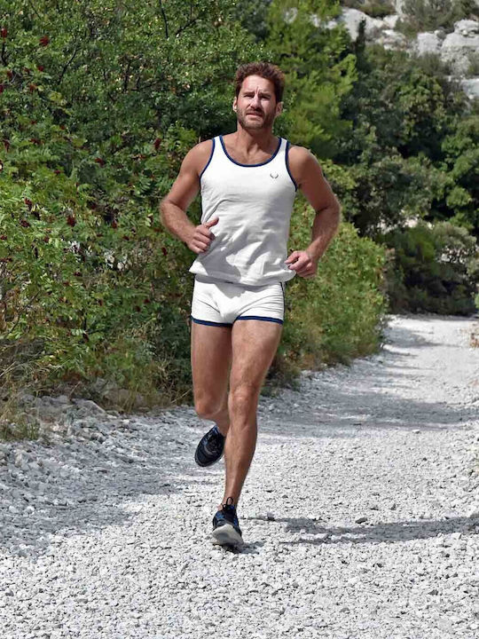 Men's Boxer White