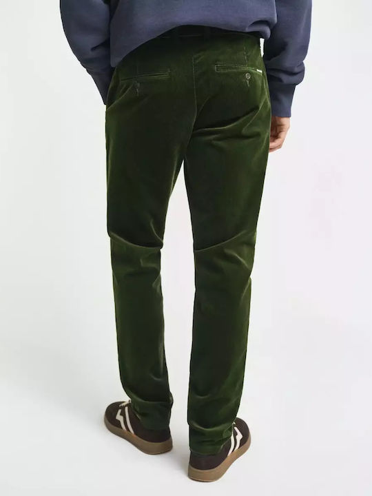 Hose Chino in Schlanker Passform Dark Green