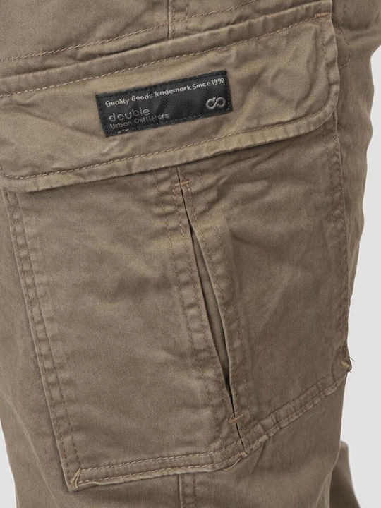 Men's Trousers Cargo Elastic Cigar CCP-4066-Cigar