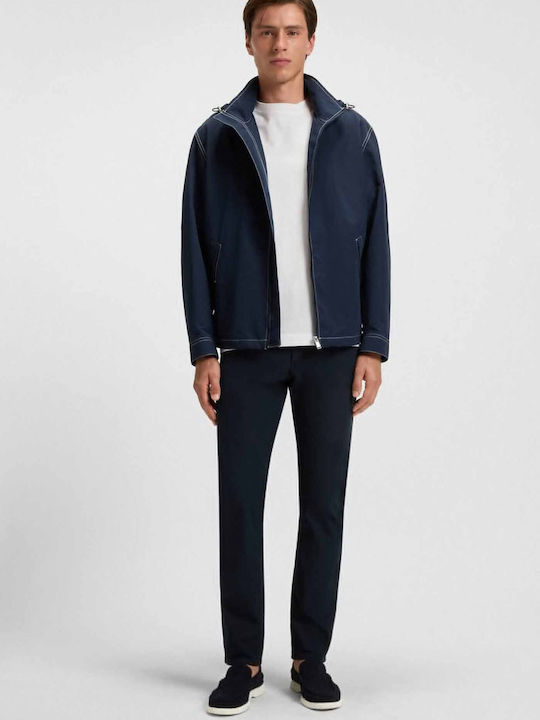 Pantaloni Elastic Albastru închis