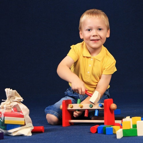Ebert Hammer Toy made of Wood
