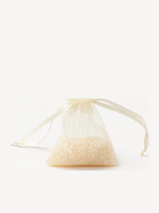 Rice Bag 5x7.5cm 100 Pieces 07301 Ecru