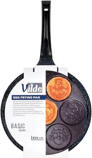 Vilde Basic Line Aluminiumpfanne mit Steinbeschichtung 26cm