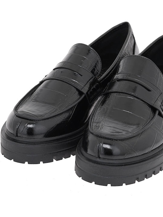 Γυναικεία Loafers σε Μαύρο Χρώμα
