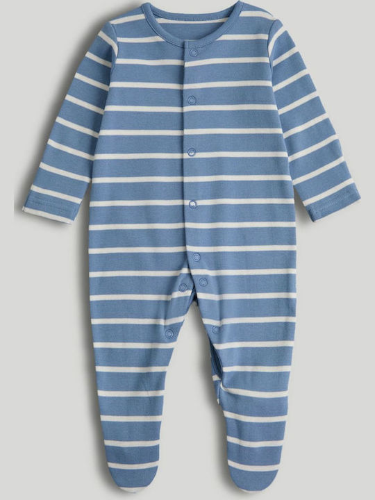 Mothercare Set Babystrampler Langärmliges Blau 3Stück