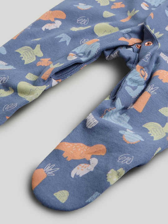 Mothercare Set Babystrampler Langärmliges Blau 3Stück
