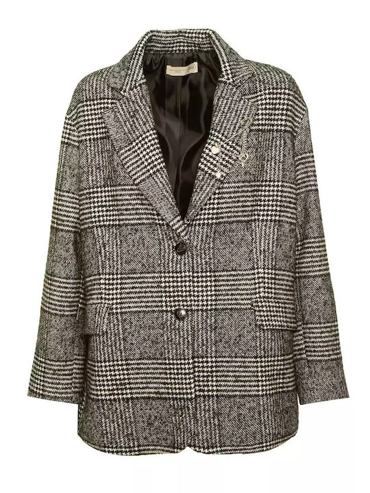 BSB Women's Blazer Plaid