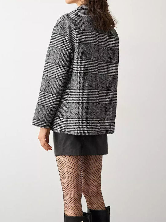 BSB Women's Blazer Plaid