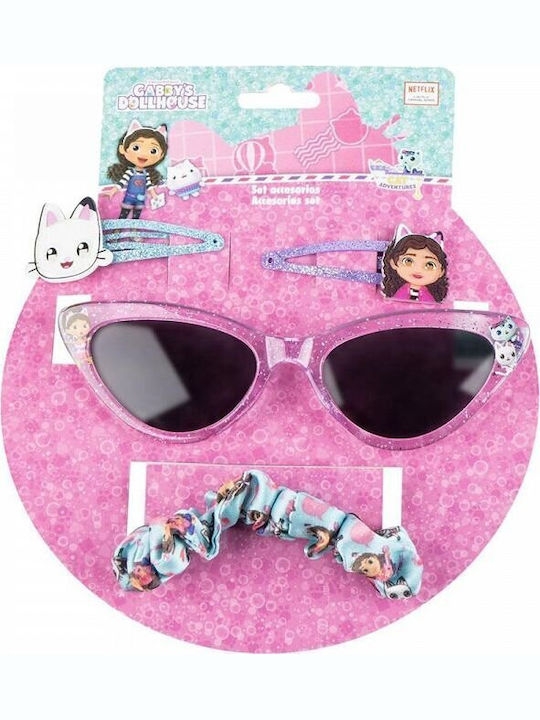 Gabby's Dollhouse Kids Sunglasses Pink