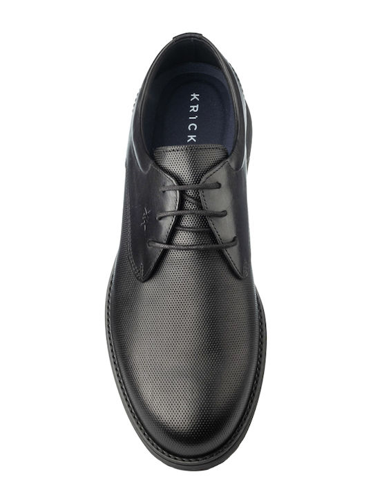 Men's Leather Casual Shoes Black