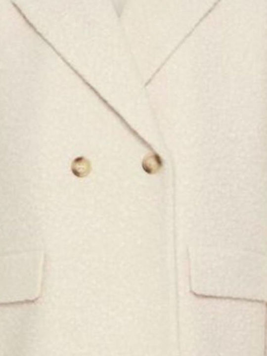 Women's Ecru Peacoat