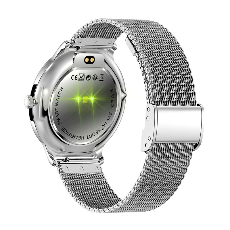 Colmi V89 Smartwatch με Παλμογράφο (Steel Silver)