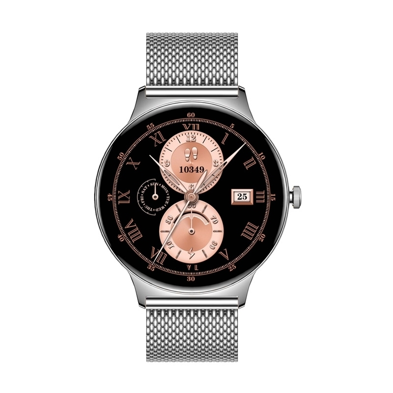 Colmi V89 Smartwatch με Παλμογράφο (Steel Silver)
